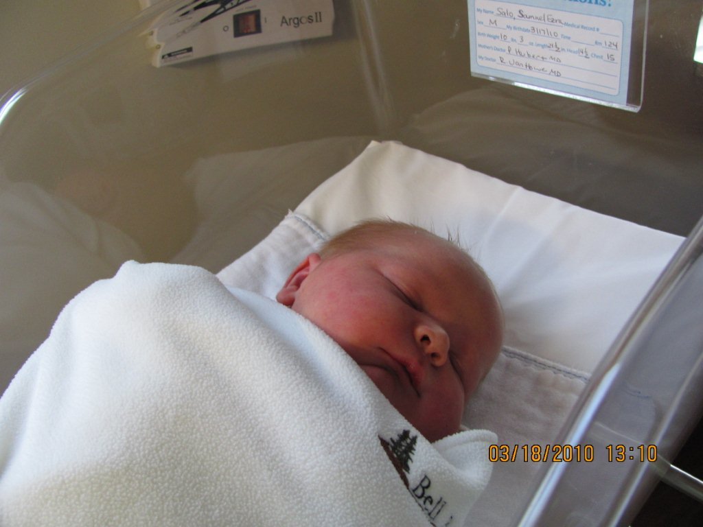 Samuel Sleeping (March 18, 2010)